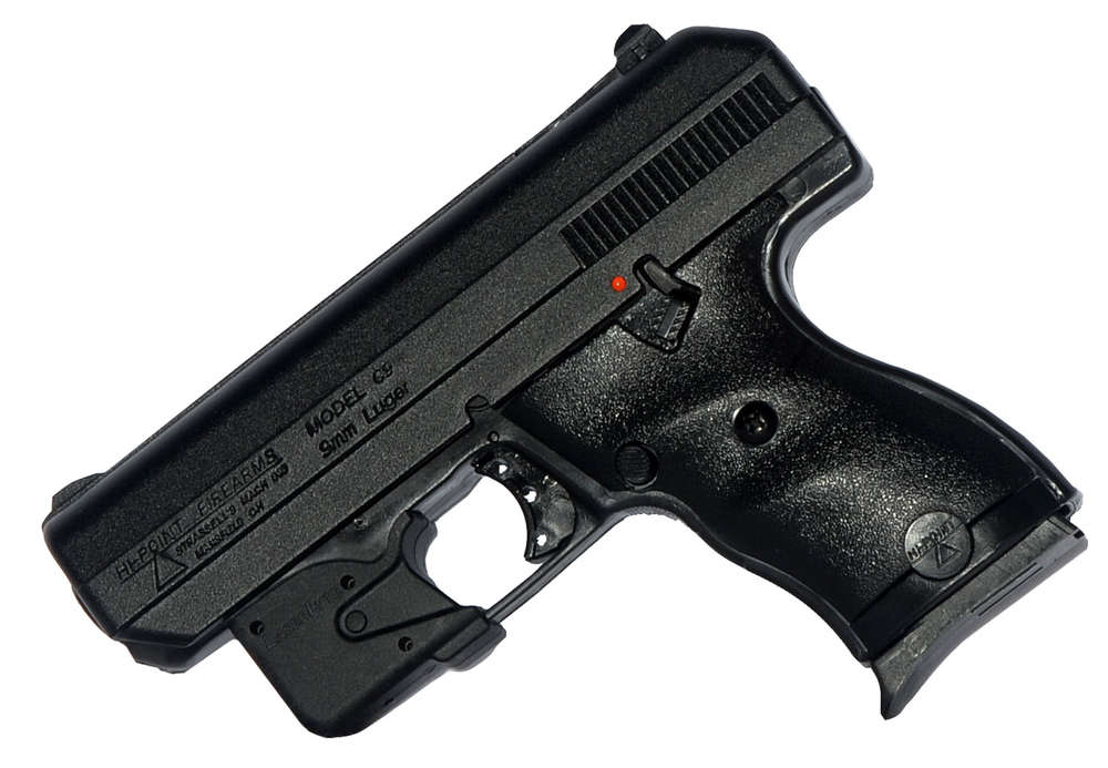 Handguns Hi Point Firearms 3.50" 9mm HI-P 916LLTGM   9MM      3.5 8R W/TG LASER